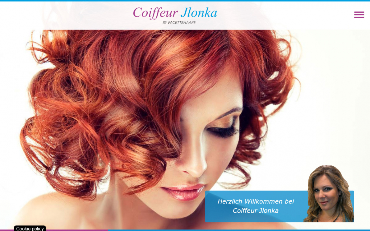 Webdesign Referenz Coiffeur Jlonka